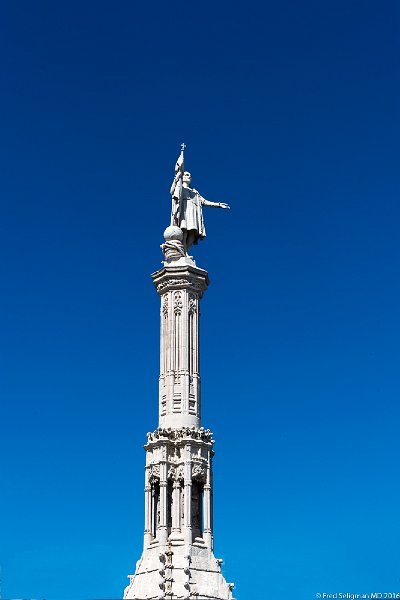 20160606_170143 D4Sedit652.jpg - Plaza de Colón is dominated by a tall monument built to the memory of Columbus